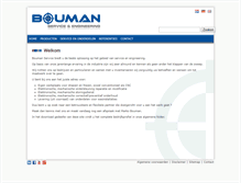 Tablet Screenshot of boumanservice.nl